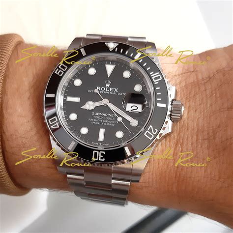 rolex submariner prezzo nero|rolex submariner watch review.